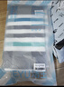 洁玉毛巾95g竹棉条纹澎湃吸水蓬松清爽洗脸毛巾 2条装 实拍图