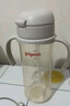 贝亲（Pigeon）自然成长翻盖直饮吸管 大童奶瓶330ml 经典款 18月+  AA278 实拍图