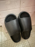 稻草人椰子拖鞋男女抗菌踩屎感居家用室内户外穿特大码防滑凉拖黑 48-49 实拍图