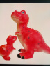 哥士尼可爱恐龙玩具软胶模型霸王龙腕男孩女孩儿童宝宝礼物六一61儿童节 霸王龙母子套装+恐龙蛋+骨头 实拍图