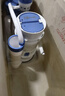 海立通用马桶水箱配件老式连体坐便器抽水箱ABS进水阀冲水阀SJ20蓝 实拍图