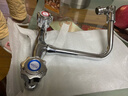名爵（MEJUE）水龙头厨房冷热入墙式洗菜盆龙头双把黄铜洗菜池龙头Z-1142 实拍图