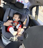 好孩子（gb）安全舱1号S婴儿8系高速儿童360旋转汽车安全座椅0-7岁 午夜蓝 实拍图