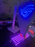 华硕ROG XG27ACMEG-W 27英寸显示器2K电竞显示器2K 240Hz超频260Hz HDR400 G-Sync 0.3ms响应 HDMI 2.1 实拍图