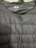 优衣库女装高级轻型羽绒便携式茄克/轻暖便携排骨羽绒478575 478575/09黑色 M 实拍图