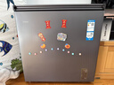 海尔（Haier）166升家用冰柜风冷无霜零下38度超低温小型海鲜保鲜一级能效速冻冷柜冰箱BC/BD-166WGHESM国家补贴 实拍图