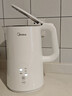 美的（Midea）电热水壶烧水壶家用养生自动断电冲奶一体恒温壶食品304不锈钢1500W速热1.5升大容量 SH15X301 实拍图