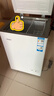 海尔（Haier）100L单温冰柜小型家用小冰柜减霜一级能效冷藏冷冻转换深冷冷柜小冰箱BC/BD-100GHW9D国家补贴 实拍图