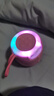 新款大音量炫彩光效无线蓝牙音箱 家用户外迷你无线蓝牙音响便携 长续航小钢炮高音质低音炮 粉色 实拍图