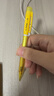 派通（Pentel ）0.5mm自动铅笔学生不易断芯学生绘图考试专用活动铅笔 AX105C-G 黄色杆 实拍图