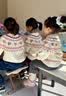 巴拉巴拉童装儿童毛衫2025新款冬装女童费尔岛毛衣圆领时尚上衣舒适时尚潮 实拍图