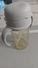 贝亲（Pigeon）自然成长翻盖直饮吸管 大童奶瓶330ml 经典款 18月+  AA278 实拍图