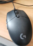 罗技（G）G102第二代游戏鼠标 RGB流光灯效鼠标 轻量化  游戏级8000DPI传感器 黑色 200-8000DPI 实拍图