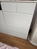 宜家（IKEA）MALM马尔姆卧室家用斗柜收纳柜床边柜抽屉柜简约杂物柜 六屉柜白色 其他 实拍图