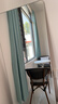 初学者 穿衣镜 全身落地镜试衣镜家用防爆壁挂衣帽间铝合金网红大镜子 优雅白165*60【壁挂+落地】 实拍图