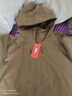 京东京造【智暖衣】外套男士夹克加厚冬季防泼水休闲服饰棉服 卡其色 XL 实拍图
