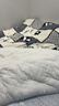 水星家纺被子冬季被子被芯纤维被褥约6.7斤220*240cm白 实拍图
