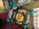 乐事（Lay's）薯片休闲零食膨化食品 135/104/90克经典原味零食 多种混合口味 得克萨斯烧烤味135克 实拍图
