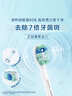 飞利浦（PHILIPS）李佳琦同款电动牙刷头官方原装适配钻石3/7/9系列刷柄清洁护龈亮白 欧洲进口 3支装HX9033  实拍图