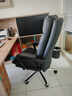 顾全C533家用老板椅舒适久坐办公椅电脑椅可躺工学椅子环保真皮座椅 黑色 超纤皮（160°可躺) 实拍图