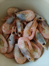 鲜京采黑头北极甜虾 净重3斤 90/120规格 135-180只/盒  年货聚餐 实拍图