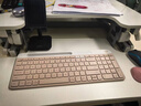 罗技（Logitech）时尚系列 K580 键盘 蓝牙键盘 办公键盘 无线键盘 便携超薄键盘 笔记本键盘 平板键盘  茱萸粉 实拍图