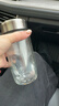 富光玻璃杯双层 带茶隔高硼硅玻璃水杯 茶水分离车载泡茶杯子男400ml 实拍图