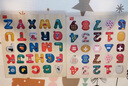QZMTOY实木质52粒几何立体图形套装小学数学教具积木形状长方体正方体 实拍图