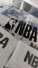 NBA袜子男士短筒袜四季休闲跑步运动短袜低帮精梳棉篮球袜5双 实拍图