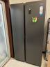 Haier【新品】海尔冰箱双开门对开门纤薄一级能效双变频风冷无霜干湿分储大容量家用智能电冰箱家电补贴 617升+黑金净化系统+90°开门悬停 实拍图
