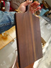 格娜斯相思木牛排盘木质西餐盘餐具长方形牛扒盘披萨盘实木板托盘 大号 实拍图