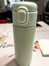 富光保温杯抗菌304不锈钢孕妇学生女儿童便携吸管茶水杯子420ml 实拍图