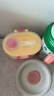 babycare婴儿奶粉盒宝宝便携奶粉辅食储存盒大容量恐龙奶粉盒 奶油黄380ml 实拍图