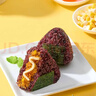 乐肴居咸蛋黄肉松紫米饭团630g 6枚 儿童早餐速食糯米团子微波加热 实拍图