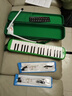 奇美37键小天才教学推荐口风琴（绿色、EVA轻便硬包、配吹奏说明） 实拍图
