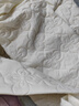 洁丽雅（Grace）A类抗菌夹棉床笠可水洗床罩床垫保护套 奶白1.8米 实拍图