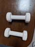 Keep哑铃彩色浸塑环保男女1-10kg家用健身器材全身肌肉塑形 樱粉1kg*2 实拍图