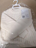 优衣库婴幼儿宝宝souffle yarn舒芙蕾可机洗针织衫舒芙蕾478832 01 乳白色 100 实拍图