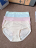 宝娜斯女士内裤【4条装】7A抑菌纯棉底裆三角内裤女无痕中腰女式内裤 实拍图