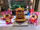 万格（wange）中国古建筑积木模型榫卯成年人立体拼图组装文创摆件大型高难度 湖北武汉黄鹤楼【2104pcs】 实拍图