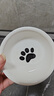 憨憨乐园猫碗陶瓷猫粮双碗斜口狗碗狗盆狗粮宠物幼猫咪吃饭食盆喝水喂食 实拍图