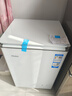 海尔（Haier）100L单温冰柜小型家用小冰柜减霜一级能效冷藏冷冻转换深冷冷柜小冰箱BC/BD-100GHW9D国家补贴 实拍图