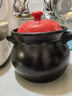 爱仕达（ASD）砂锅煲汤锅家用耐高温干烧炖锅4.6L陶瓷煲沙锅中药煎药锅 实拍图