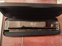国光24孔国之梦进口音簧比赛级复音C调口琴（雅典黑/带教材） 实拍图