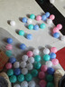 DEERC彩色球波波池室内马卡龙色海洋球小彩球儿童玩具球生日新年礼物 实拍图
