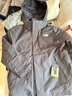 北面（The North Face）硬壳三合一冲锋衣男经典棉服内胆防风防水保暖|8GJZ JK3/宇宙黑 XL /180 实拍图