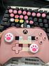 XBOX微软原装Xbox one手柄无线控制器PC电脑ios蓝牙OneS游戏手柄steam xbox手柄 粉色猪【送线/帽】 实拍图