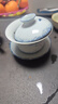 美的（Midea）电煮锅 宿舍小锅 小电锅 学生寝室一体泡面火锅多功能 不锈钢0涂层 电蒸锅 电热锅 XZE1614 配蒸笼 实拍图