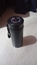 天喜保温杯不锈钢男士大容量茶水分离杯车载智能显温 黑色650ML 实拍图