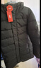 京东京造羽绒服男鸭绒加厚防寒工装面包服防泼水冬季外套中长款新年黑色L 实拍图